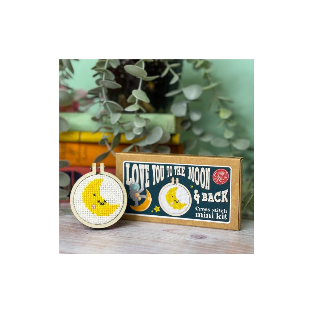 Love You to the Moon and Back Cross Stitch Kit