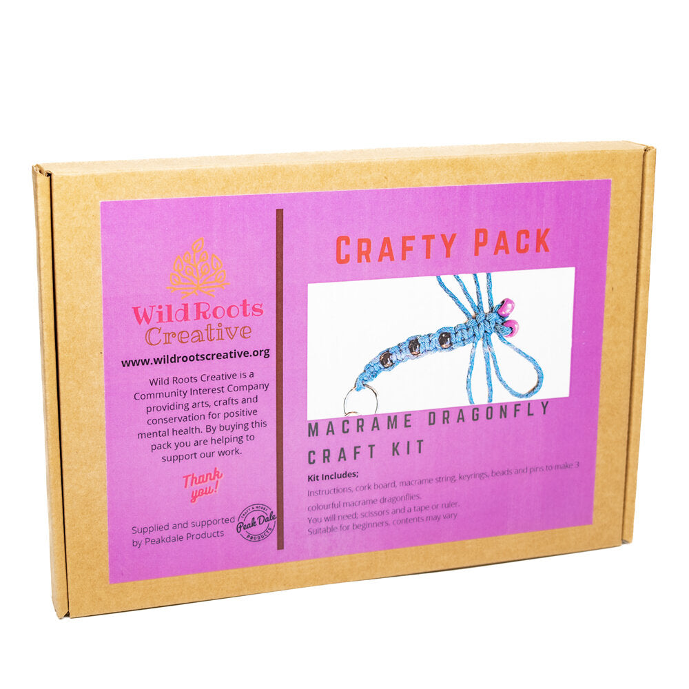 Wild Roots - Macrame Dragonflies Kit