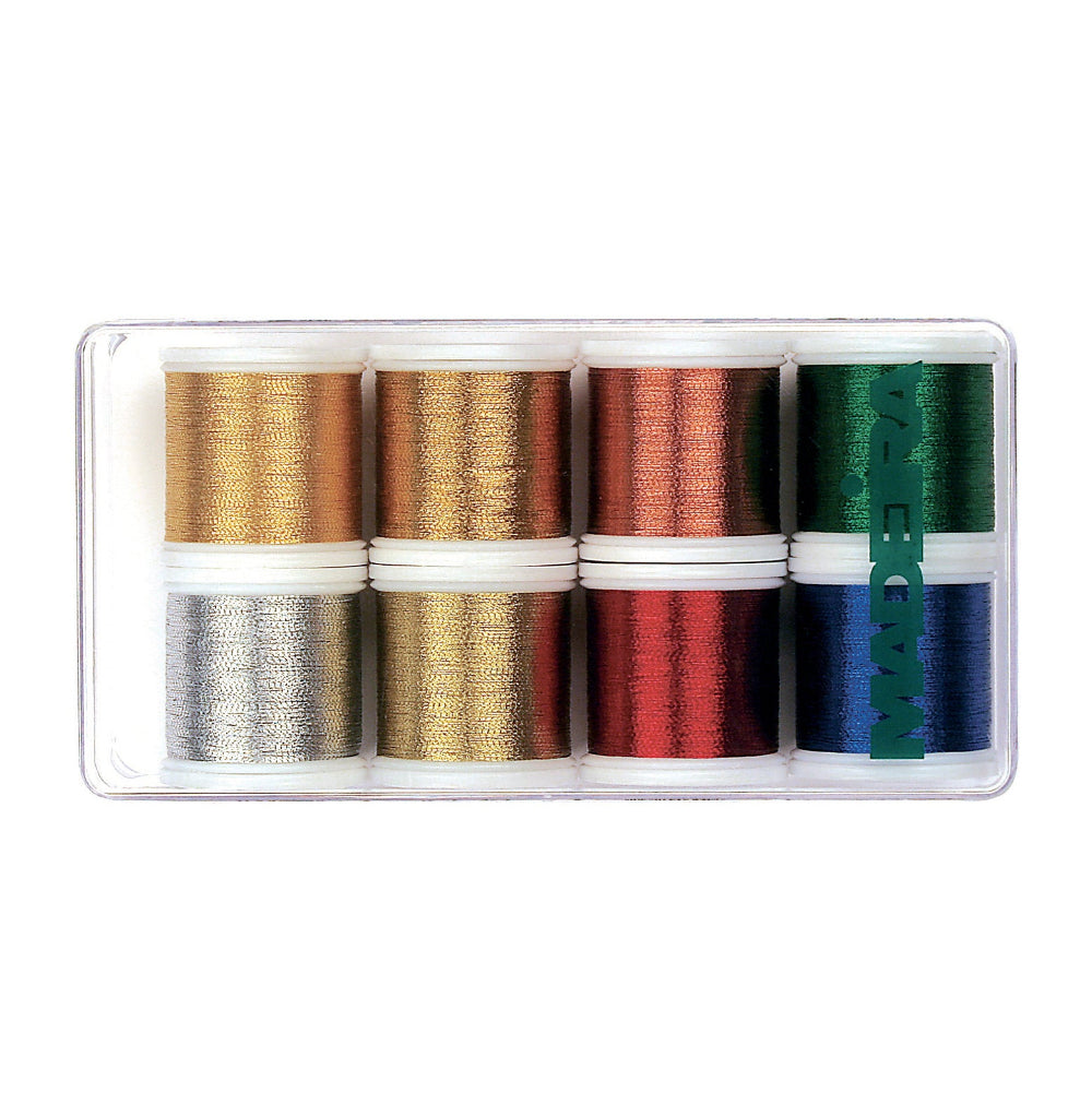 Madeira Classic Metallic Embroidery Thread Set