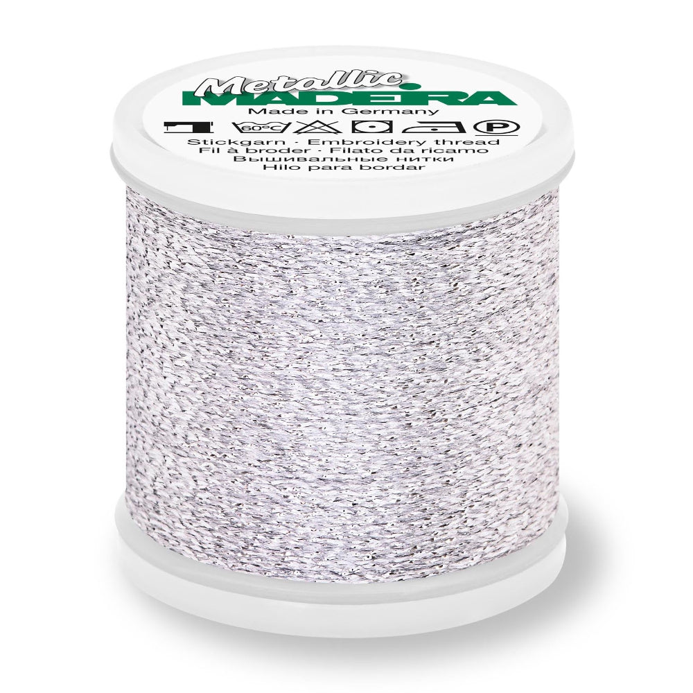 Madeira No 40 Embroidery Thread Silver