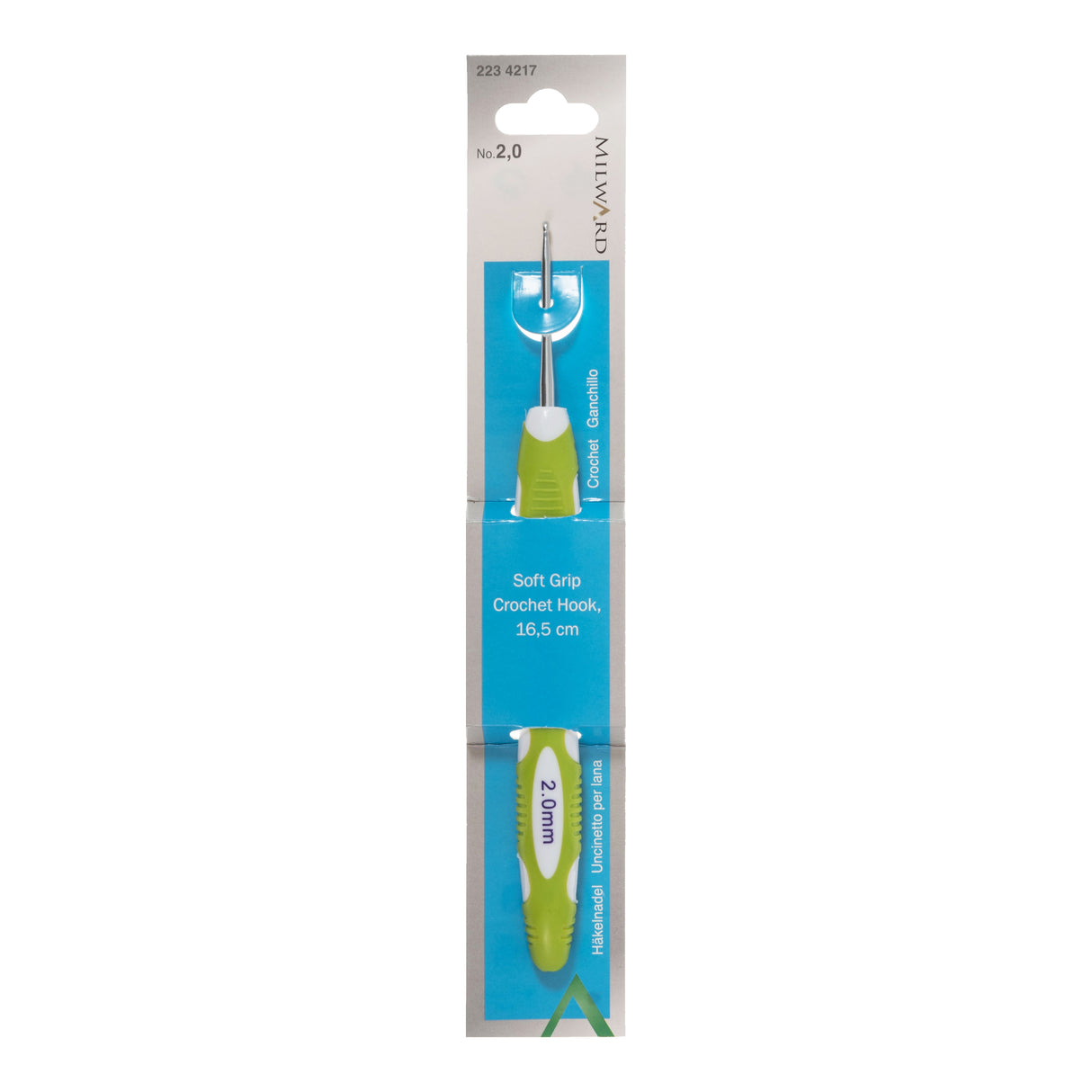 Milward Soft Grip Crochet Hook 2 mm