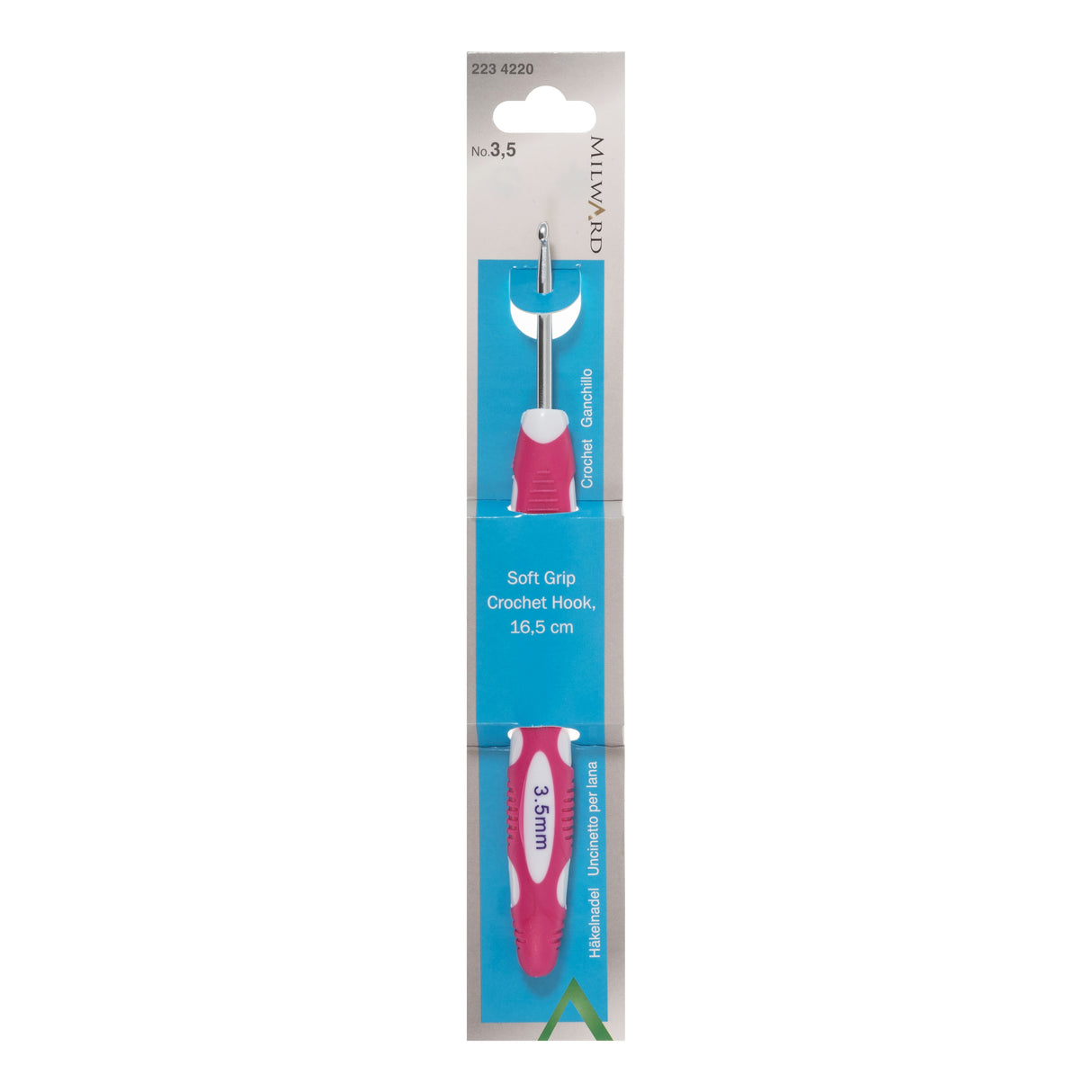 Milward Soft Grip Crochet Hook 3.50 mm