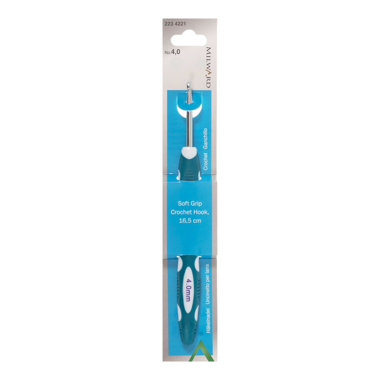 Milward Soft Grip Crochet Hook 4 mm