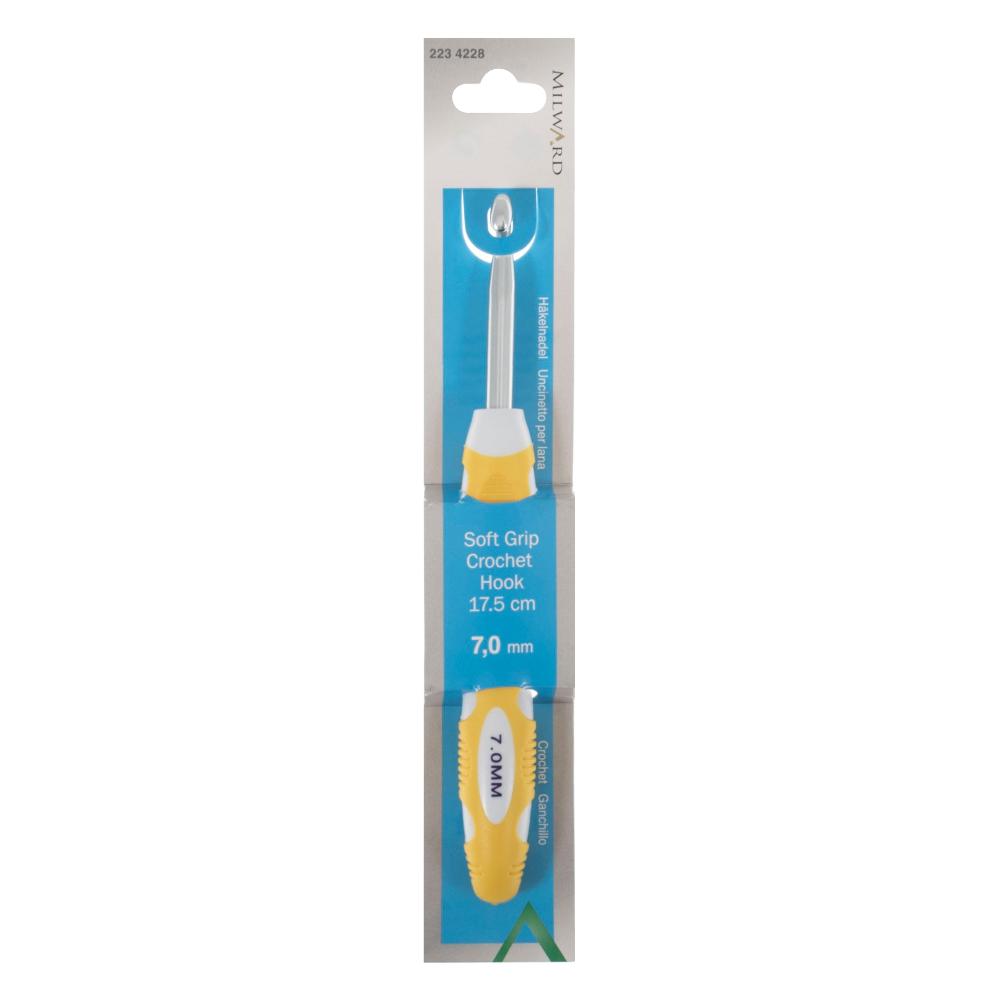 Milward Soft Grip Crochet Hook 7 mm