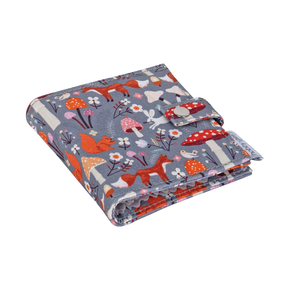 Woodland Toadstools Needle Case with Contents