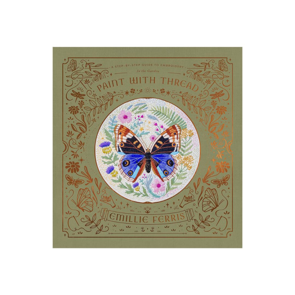 Paint with Thread in the Garden