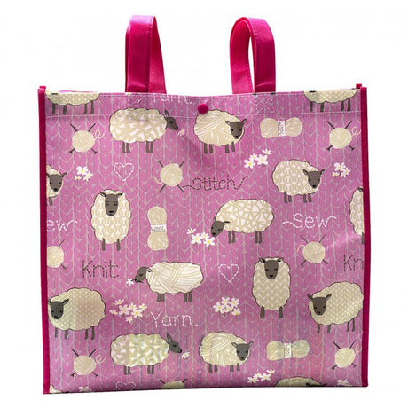 Pink Sheep Reusable Tote Bag