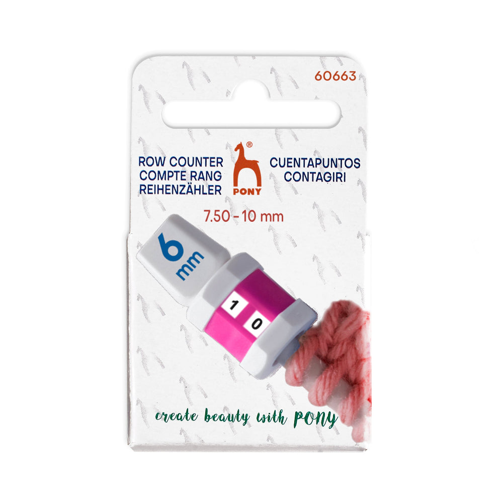 Pony Jumbo Row Counter 7.5 mm to 10 mm