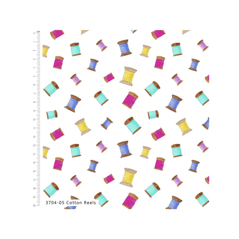 Procraftination Cotton Reels Cotton Fabric