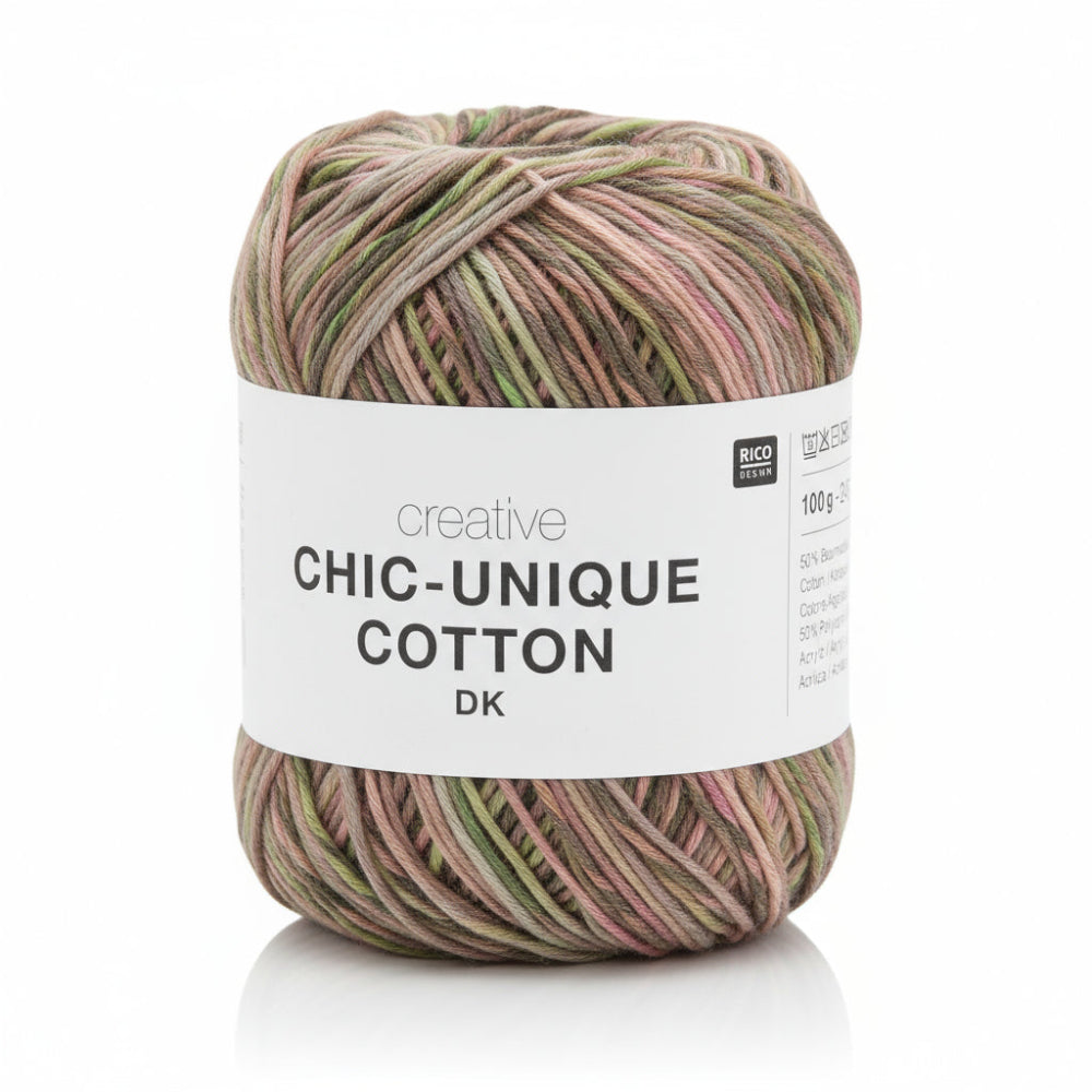 Rico Creative Chic Unique Cotton DK Yarn