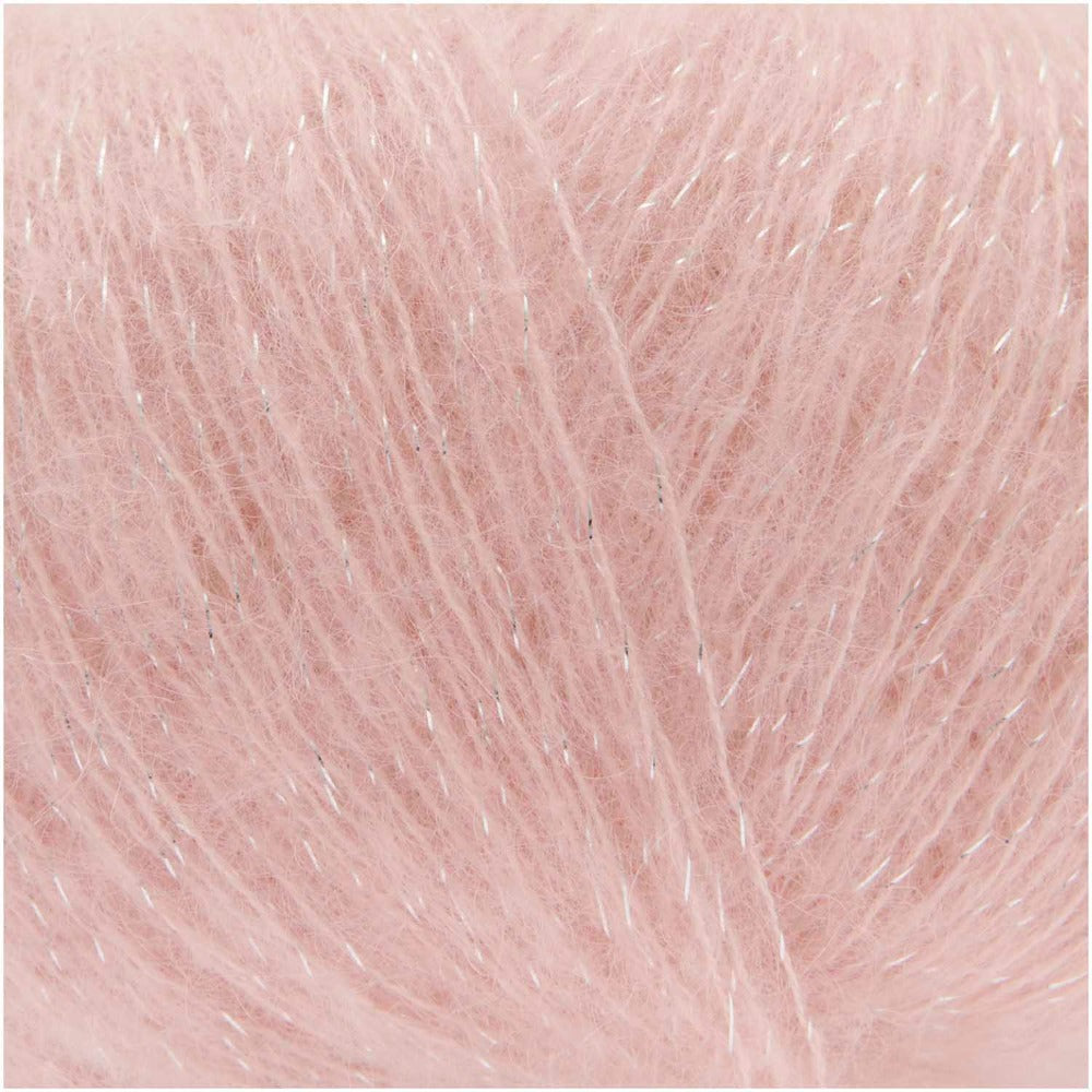 Rico Essentials Super Kid Mohair Glamorous Glitter Apricot