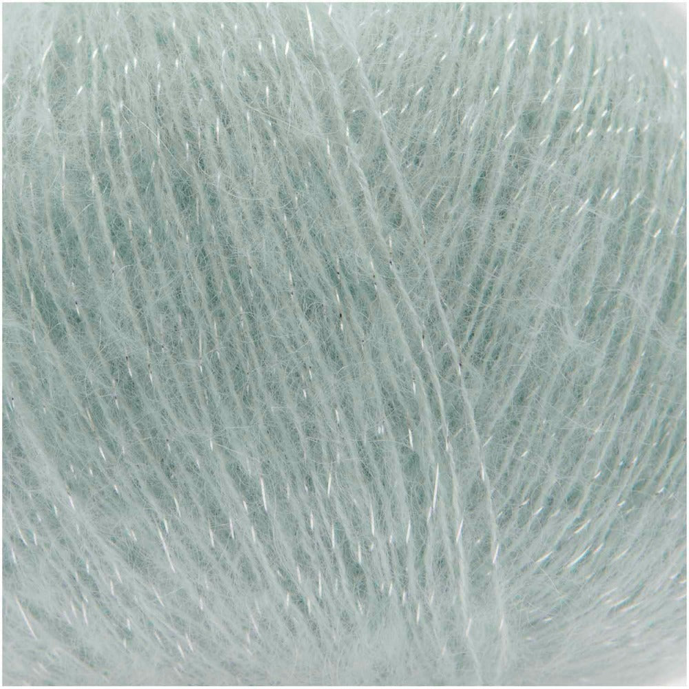 Rico Essentials Super Kid Mohair Glamorous Glitter Aqua
