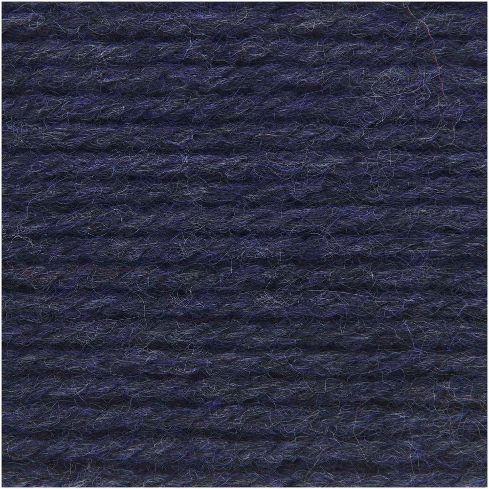 Rico Soft Alpaca Aran Navy