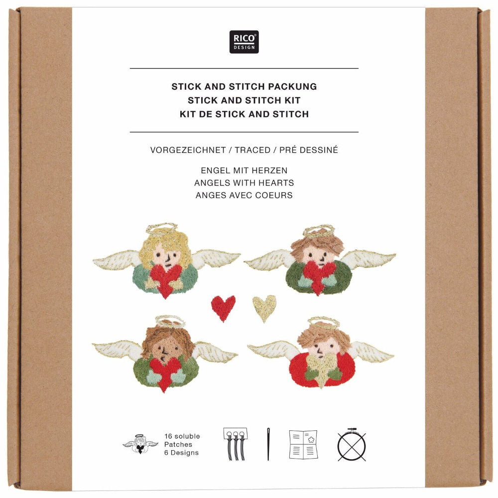 Rico Stick and Stitch Embroidery Kits