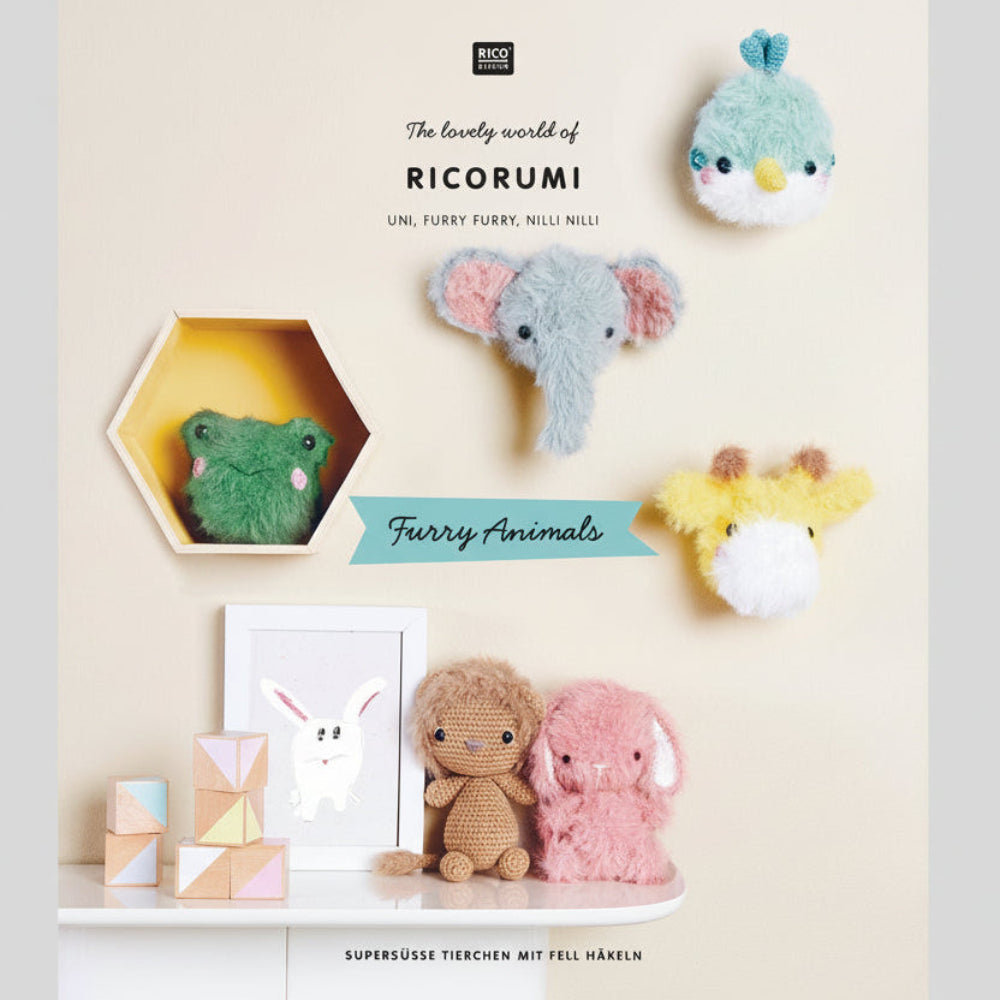Ricorumi Furry Animals Crochet Book