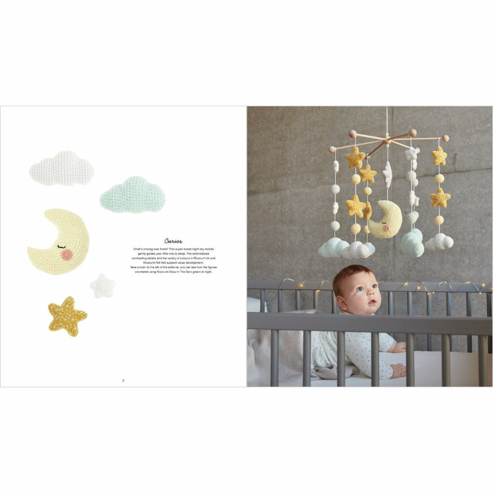 Ricorumi Glow in the Dark Crochet Mobile