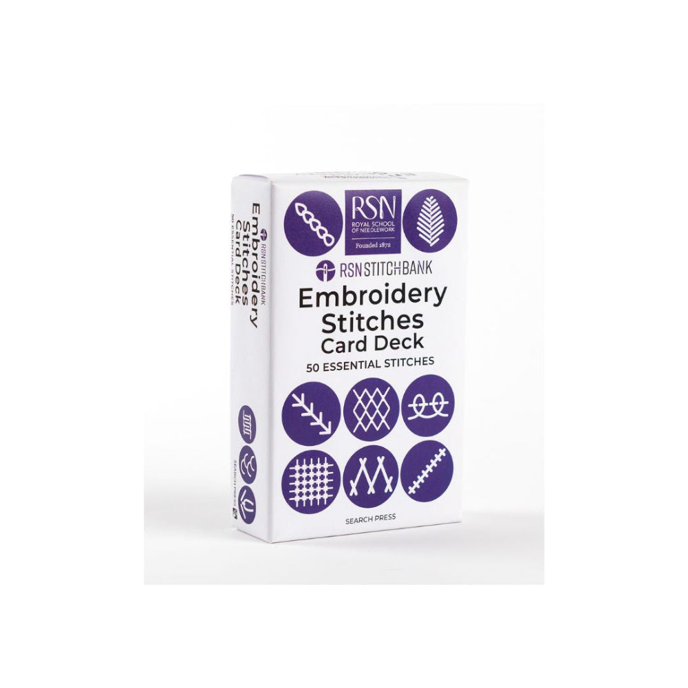 RSN Embroidery Stitches Card Deck