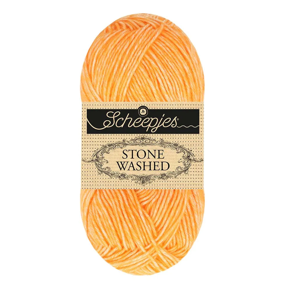Scheepjes Stone Washed Orange Calcite