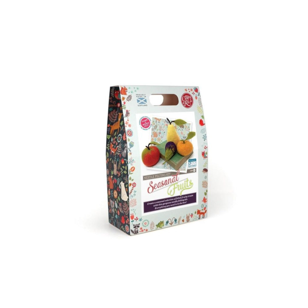 Seasonal Fruits Needle Felting Kit