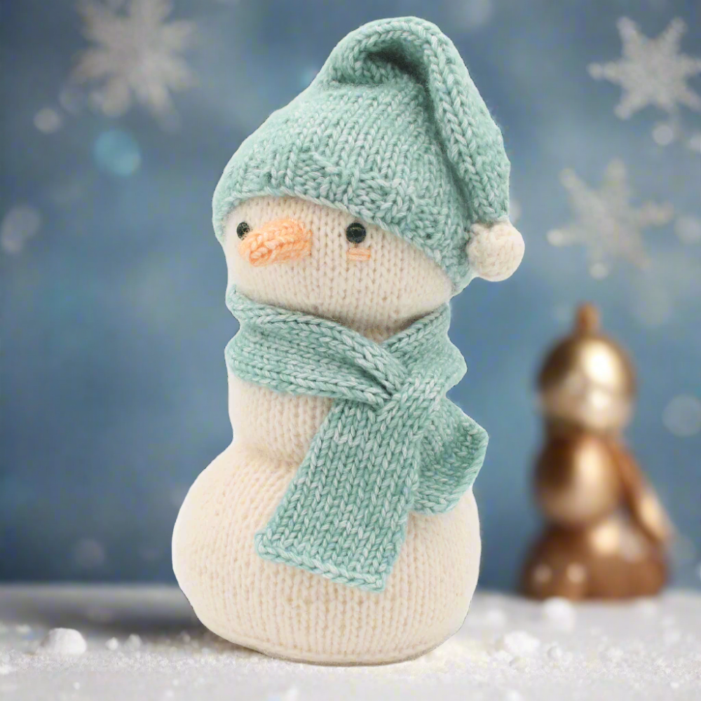 Seb Snowman Knitting Kit