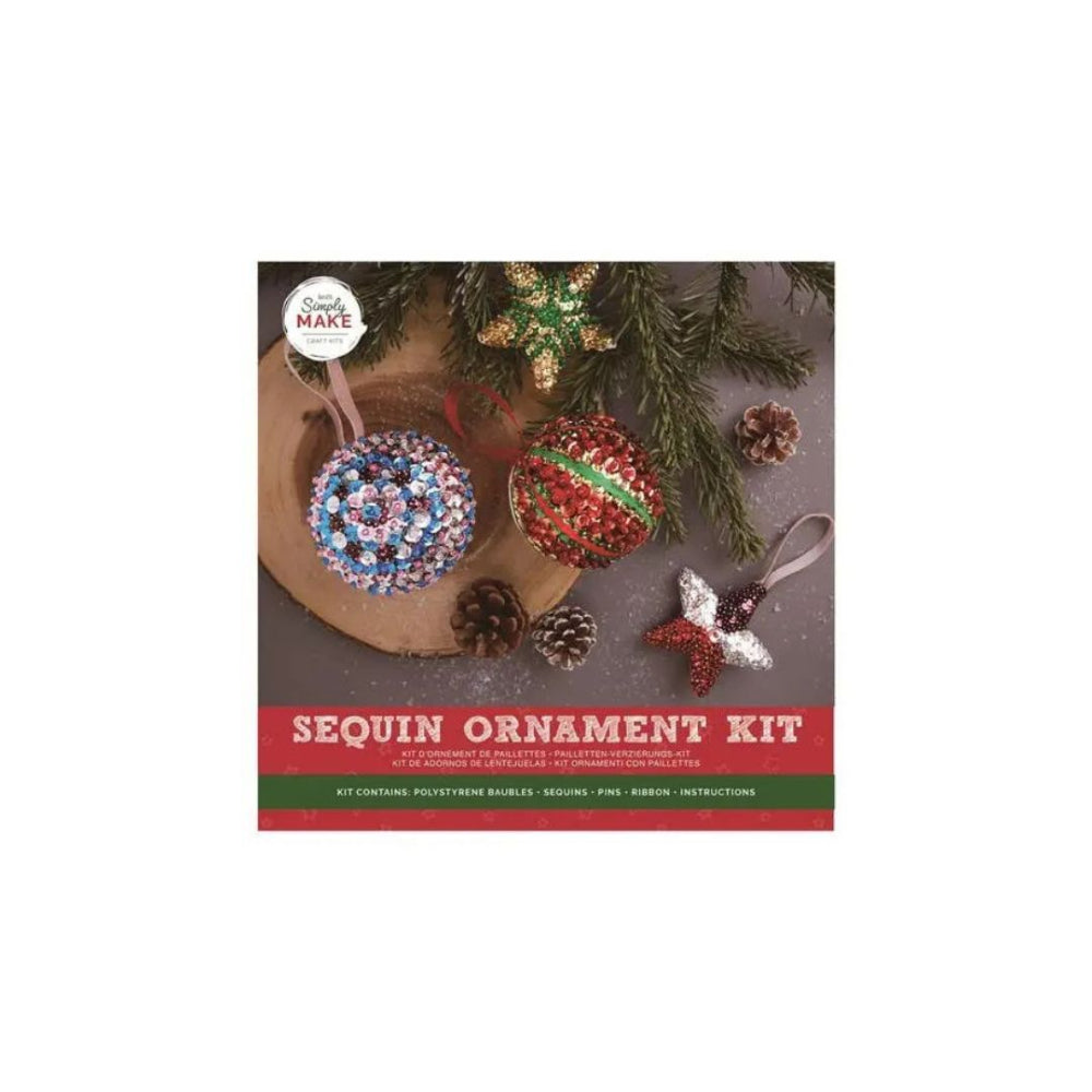 Sequin Ornament Craft Kit