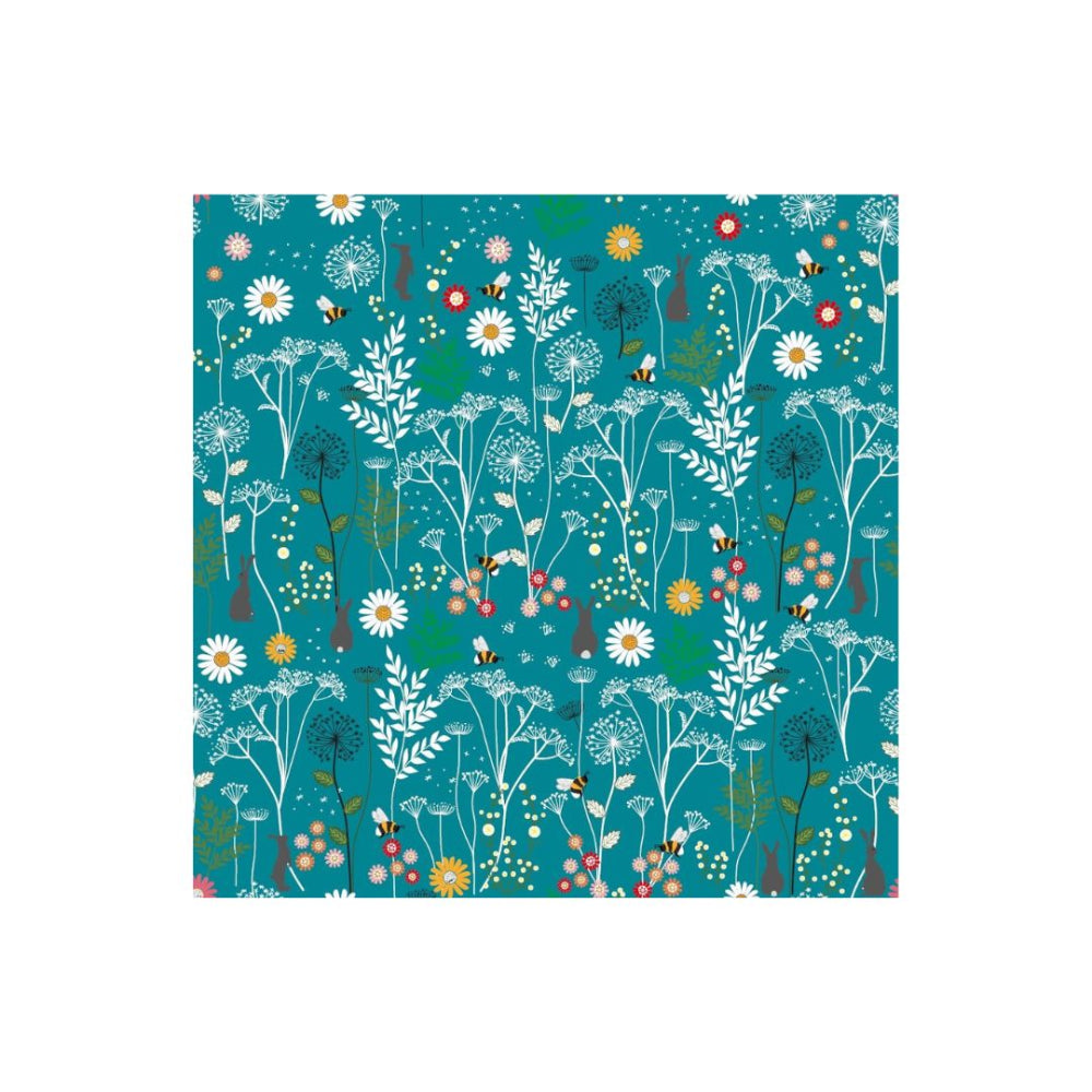 Sewing Sanctury Chanting Meadow Turquoise