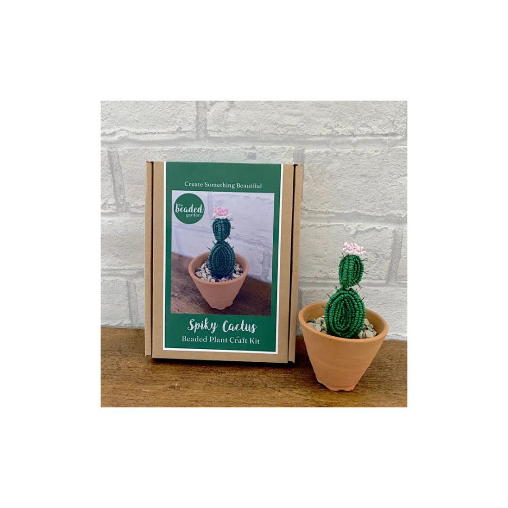 Spiky Cactus Plant Beaded Craft Kit