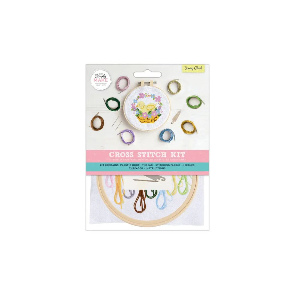 Spring Chick Cross Stitch Kit