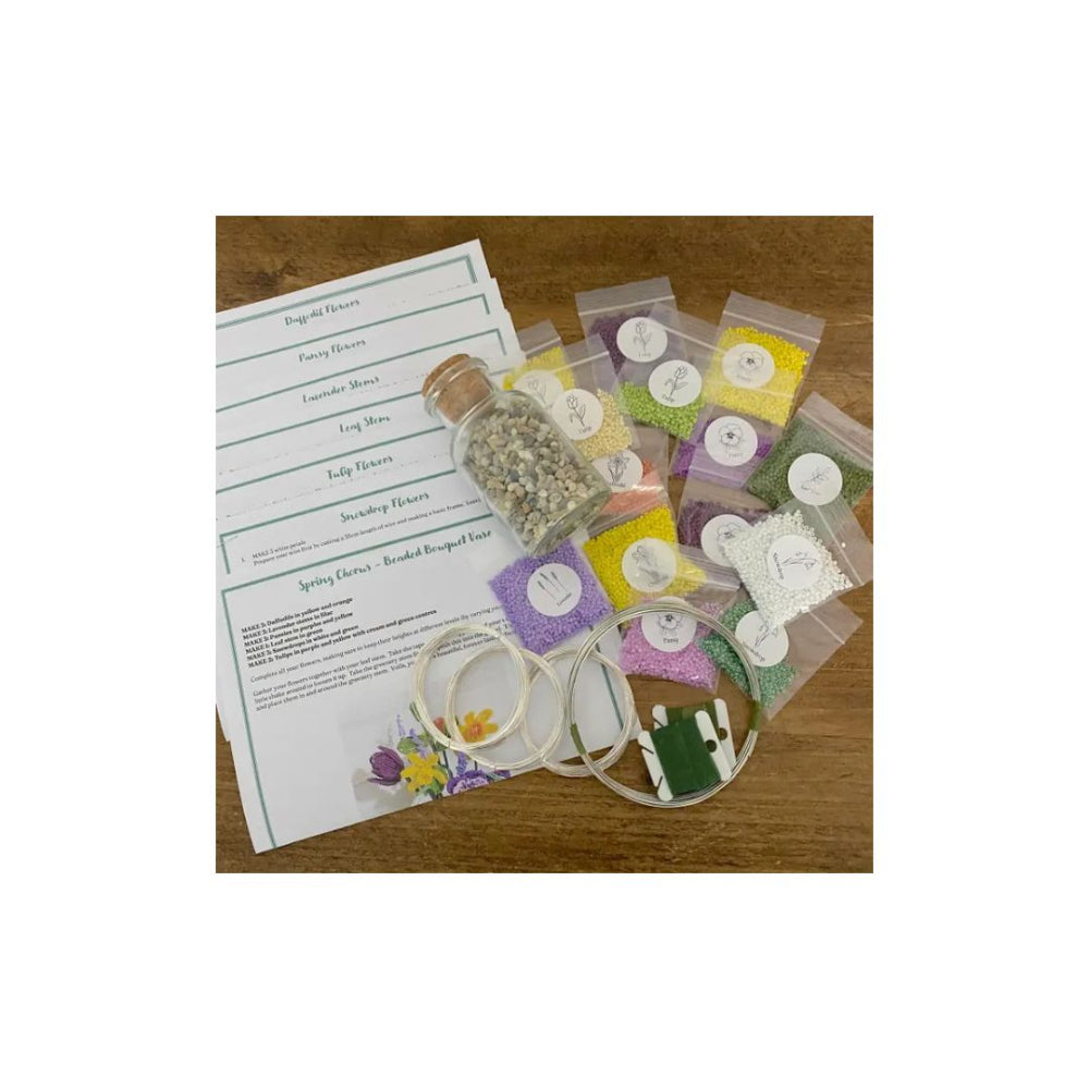 Spring Chorus Vase Craft Kit Contents