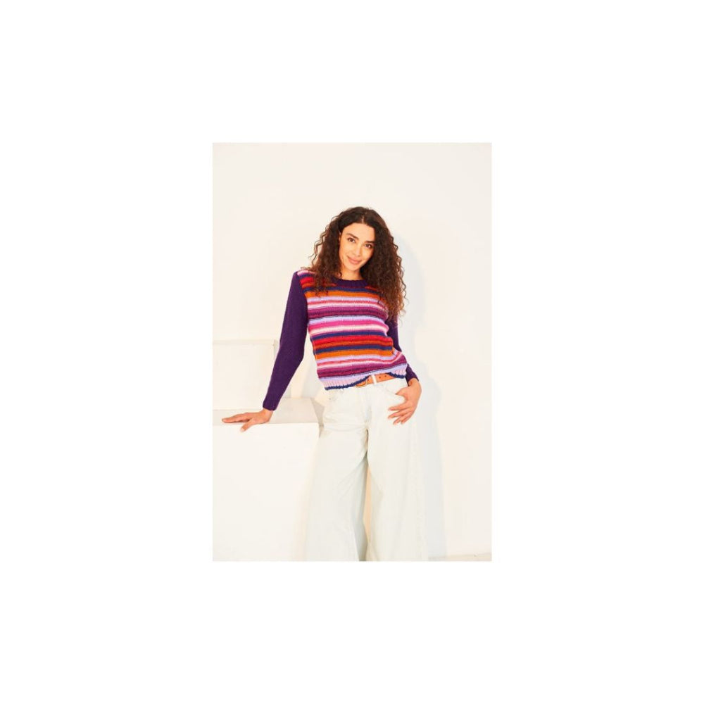 Stylecraft Aran Sweater Knitting Pattern 10145