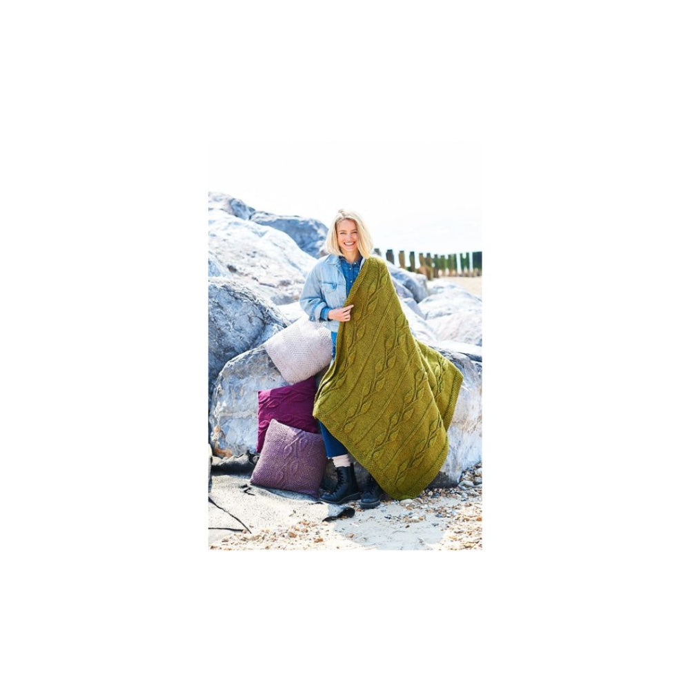 Stylecraft Chunky Blanket Knitting Pattern 9944