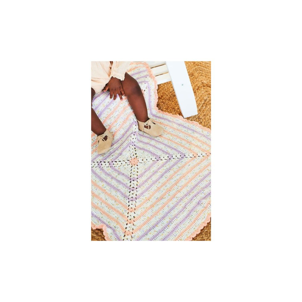 Stylecraft Crochet Baby Blanket Pattern 10204