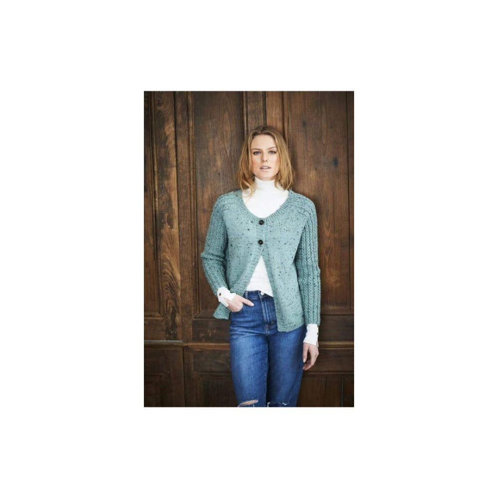 Stylecraft DK Cardigan Knitting Pattern 9656