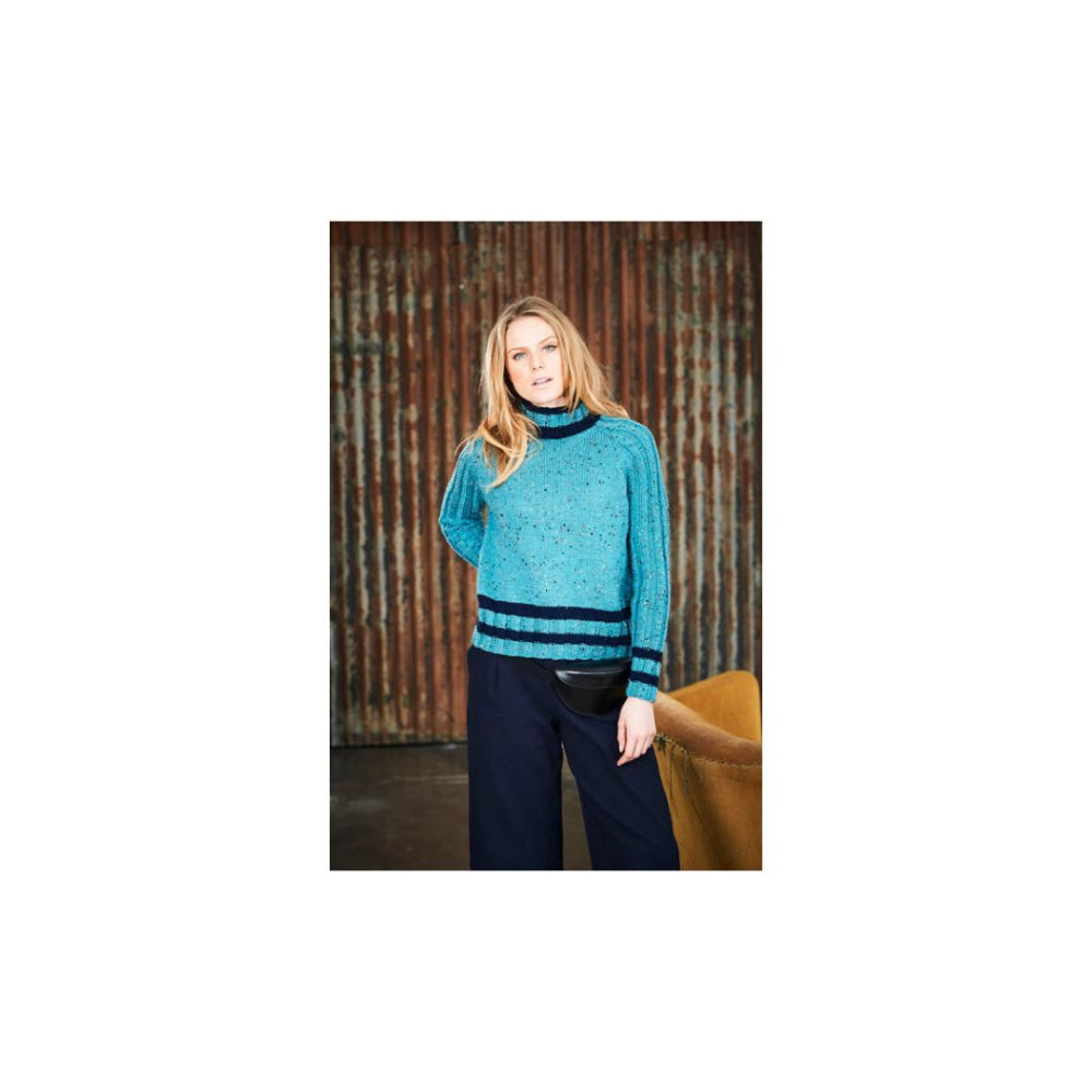 Stylecraft DK Jumper Knitting Pattern 9654