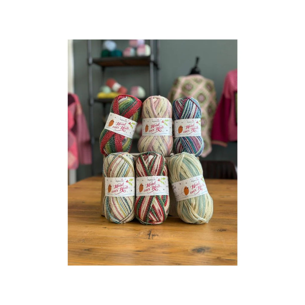 Stylecraft Festive 4 Ply Sock Yarn