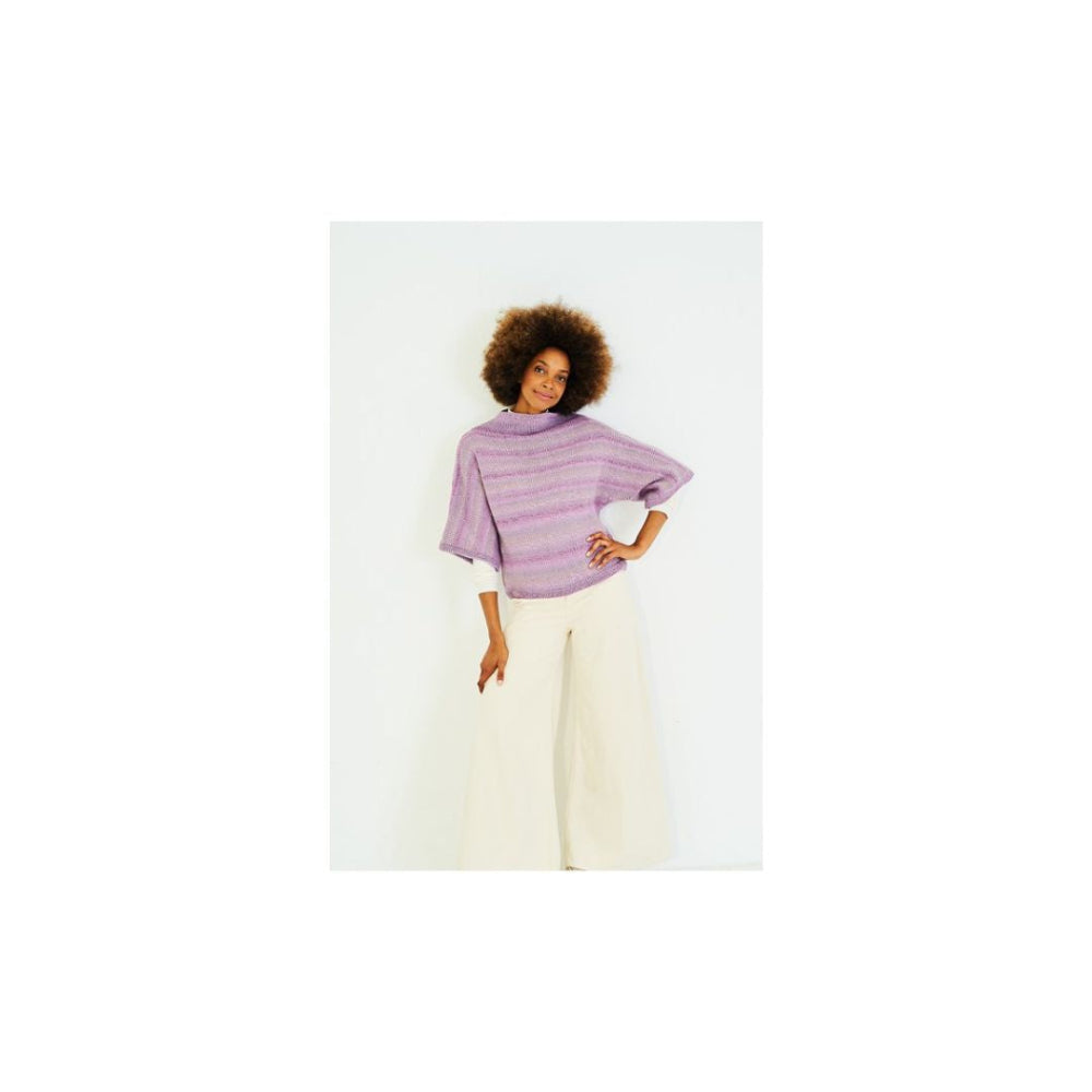 Stylecraft Funnel Neck Chunky Sweater Knitting Pattern 10180