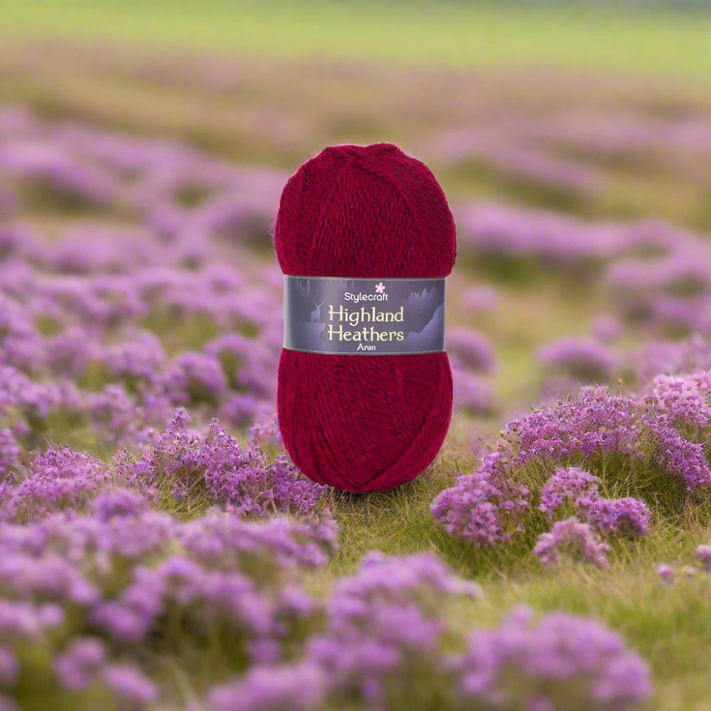 Stylecraft Highland Heathers Aran Yarn