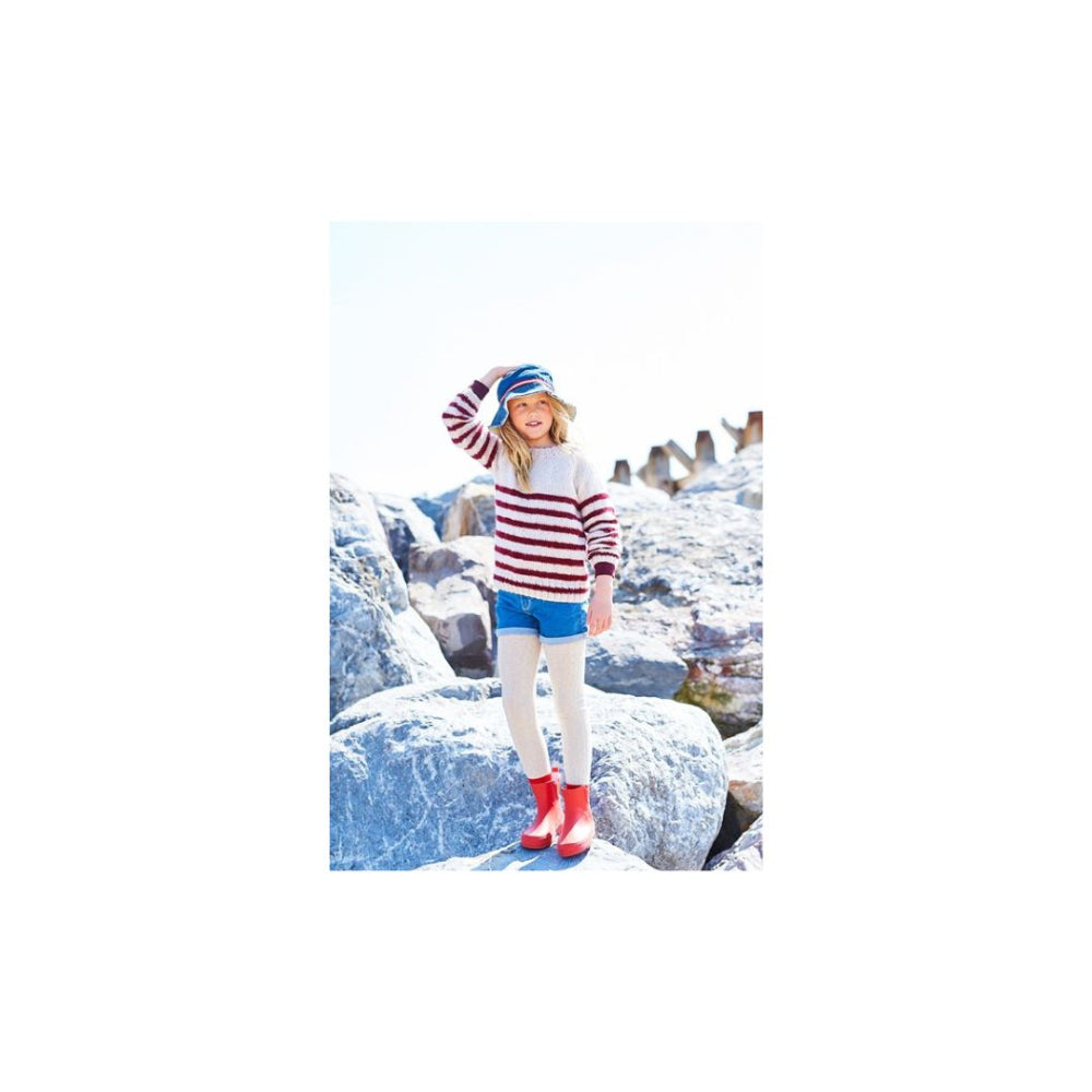 Stylecraft Kids Aran Sweater Knitting Pattern 9932