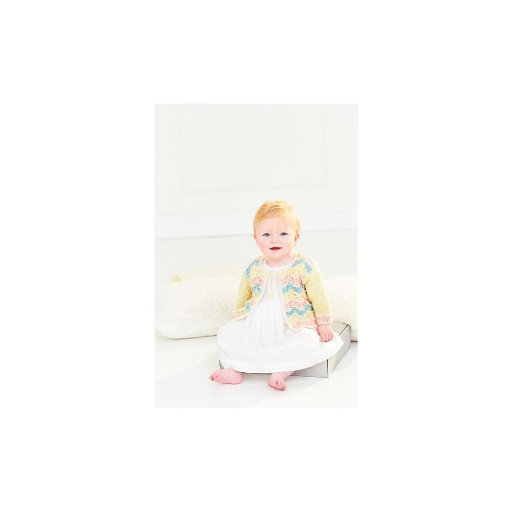 Stylecraft Kids Long Cardigan Knitting Pattern 9995