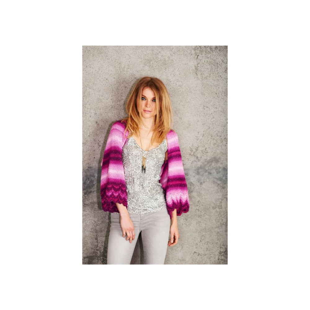 Stylecraft Long Sleeve Shrug Knitting Pattern 9301