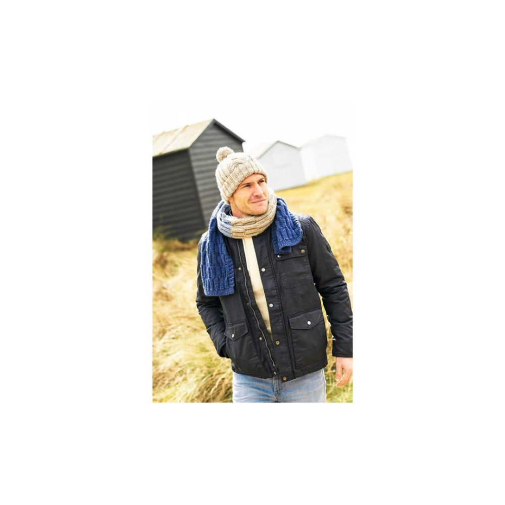 Stylecraft Mens Hat Knitting Pattern 9878