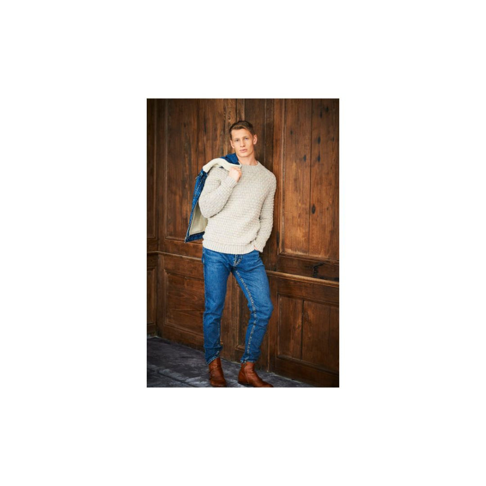 Stylecraft Mens Jumper DK Knitting Pattern 9652