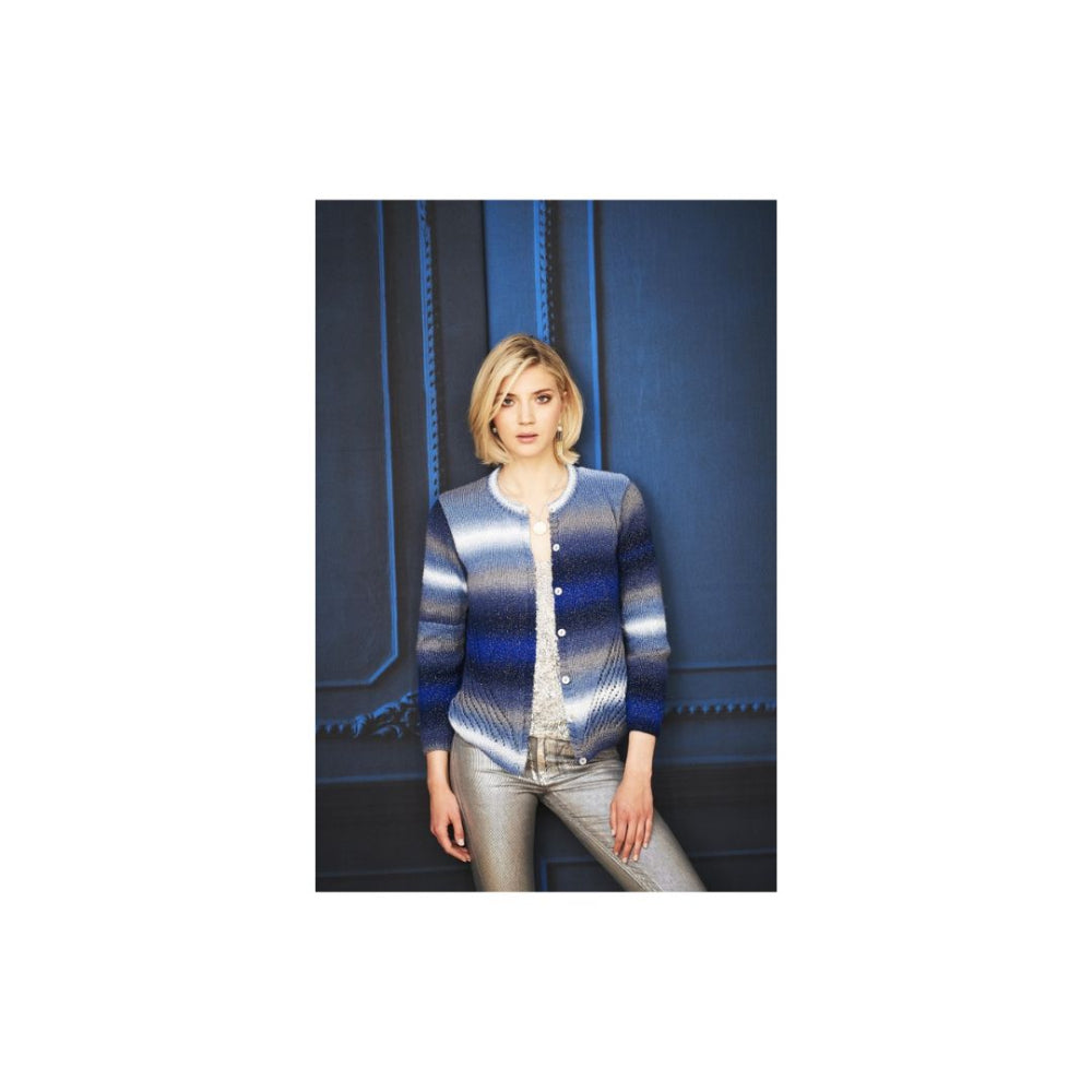 Stylecraft Round Neck Cardigan DK Knitting Pattern 9711