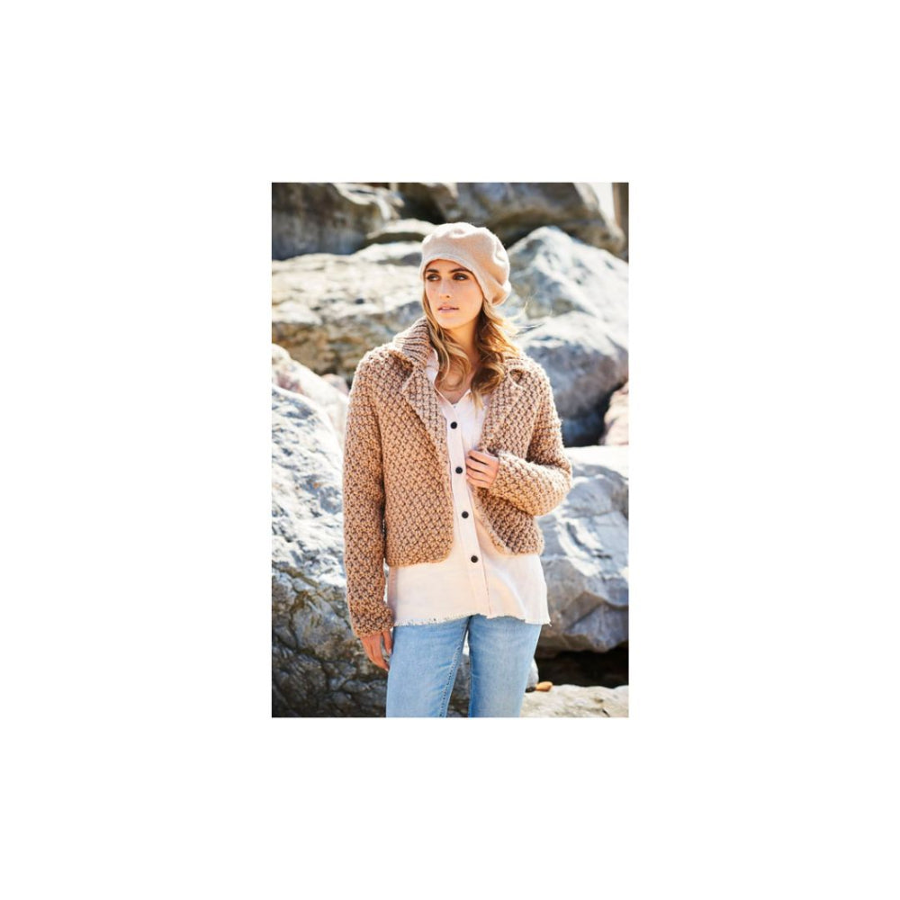 Stylecraft Short Jacket Super Chunky Knitting Pattern 9591