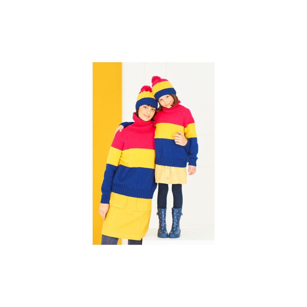 Stylecraft Sweater DK Knitting Pattern 9763