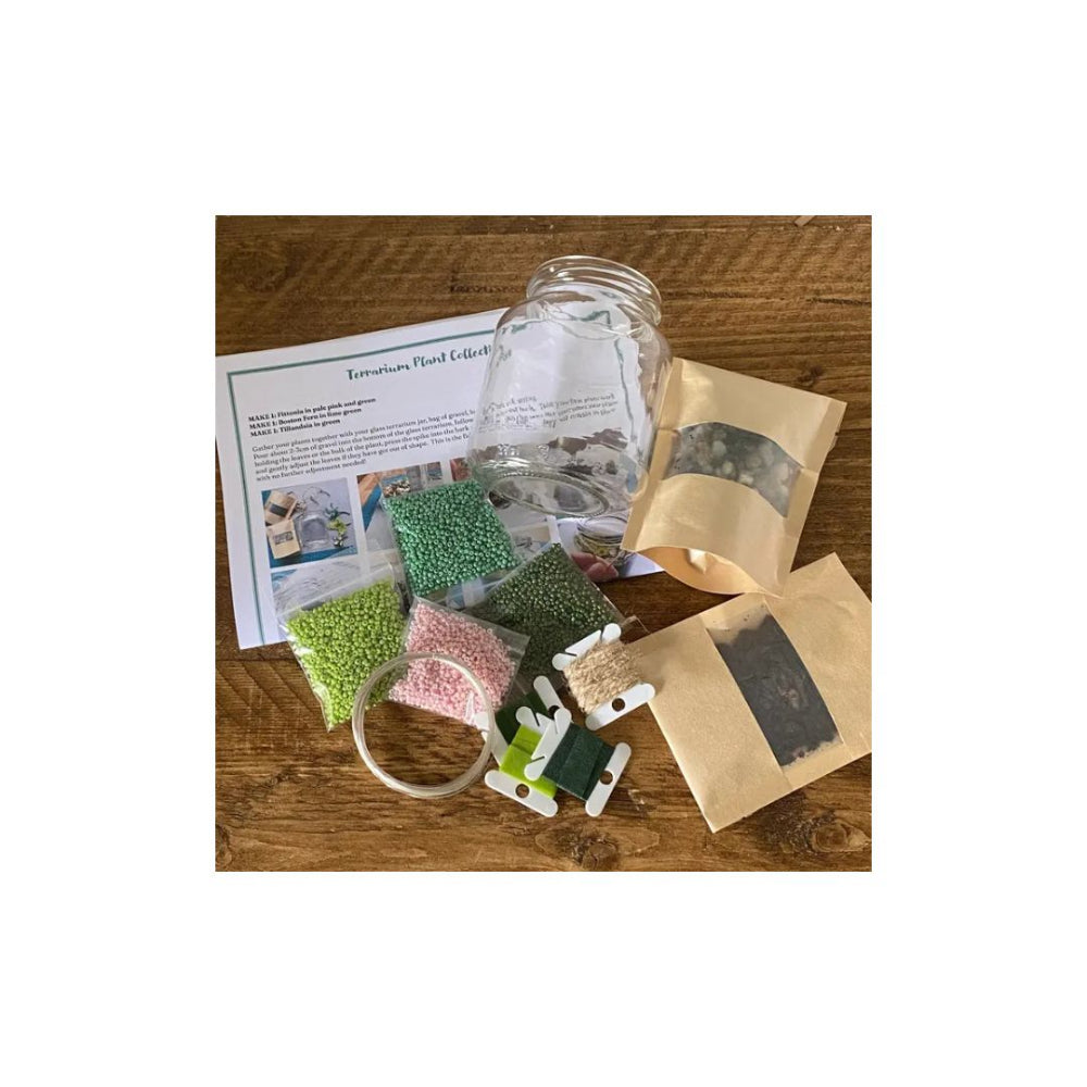 Terrarium Bead Craft Kit Contents