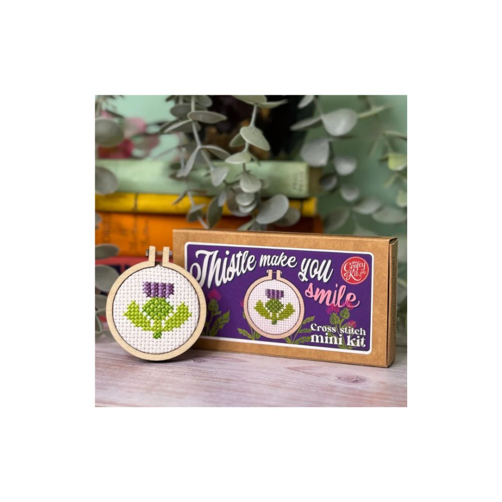 Thistle Make You Smile Cross Stitch Kit