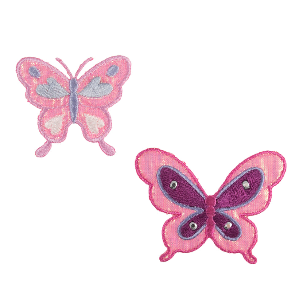 Trimits Big and Small Pink Butterflies