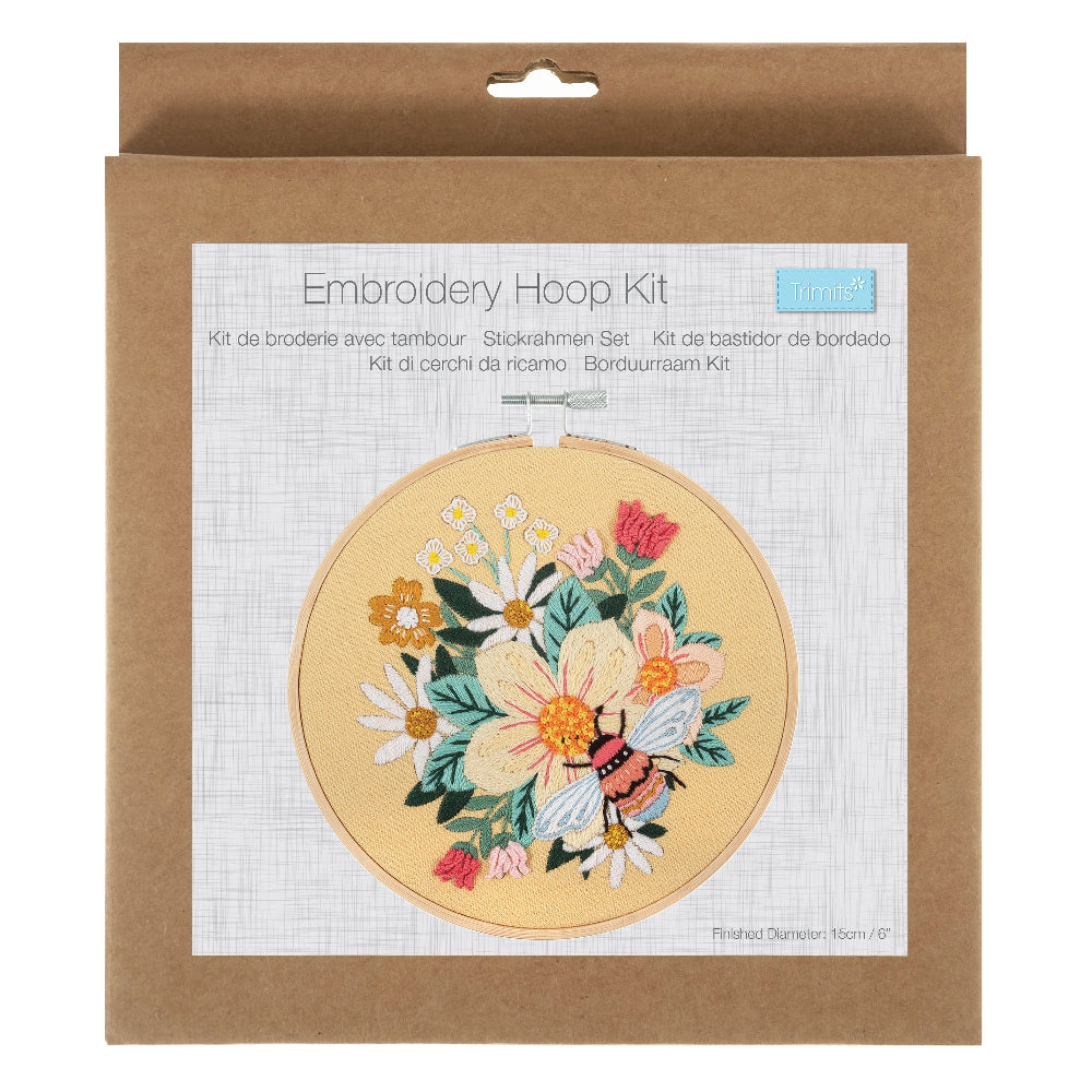 Trimits Buzzy Bee Embroidery Kit