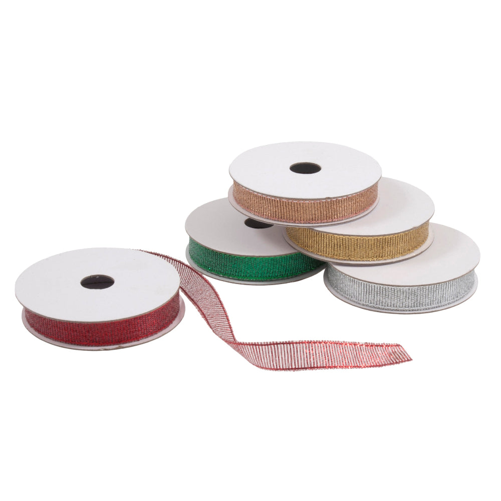 Trimits Christmas Metallic Ribbon Bundle